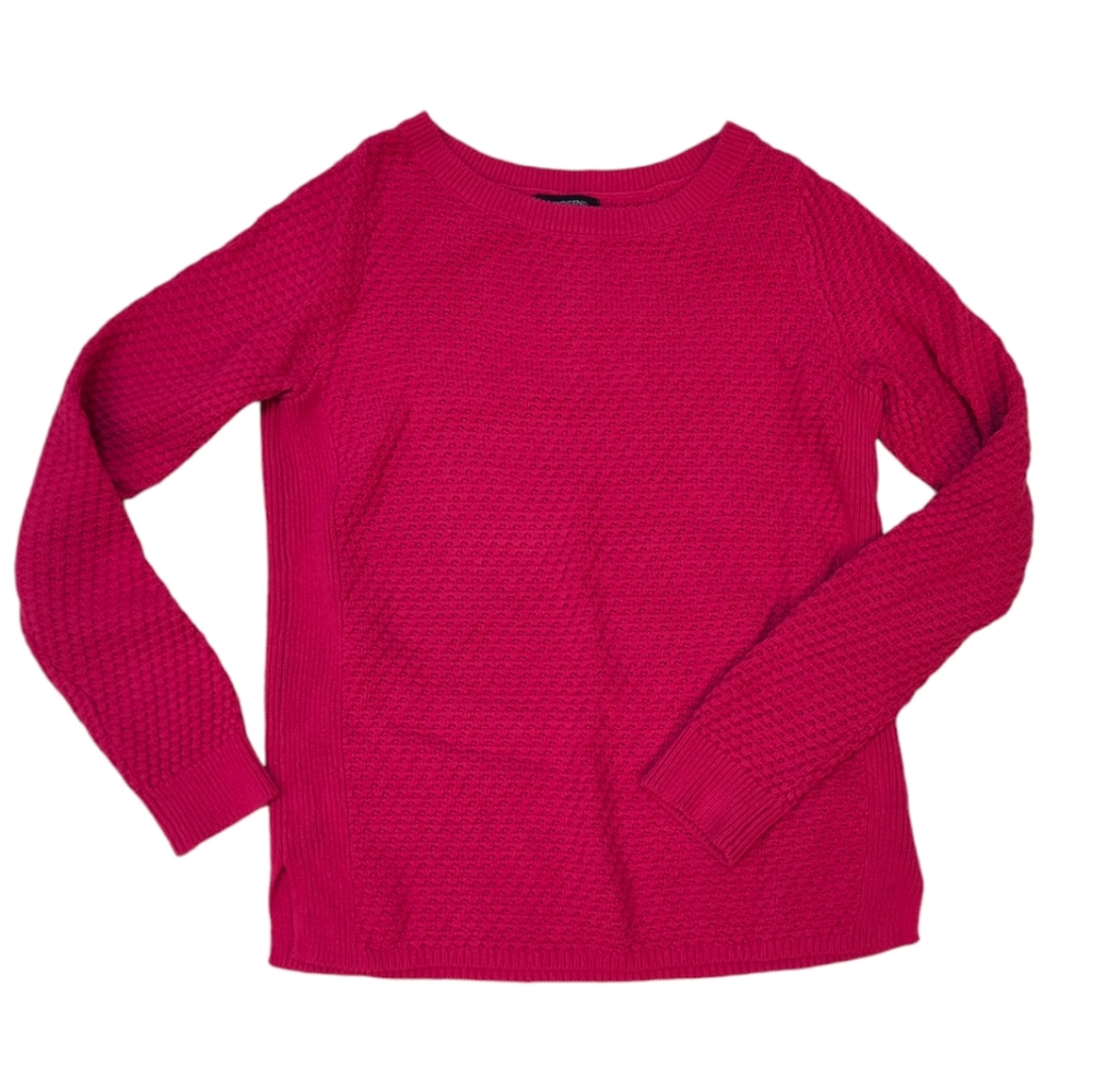 2 Sweaters Bundle, Land's End & Ellen Tracy, S, cotton, cozy, soft, long length - Picture 3 of 16